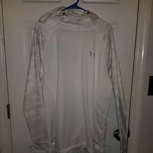 White camouflage Under Armour Hoodie